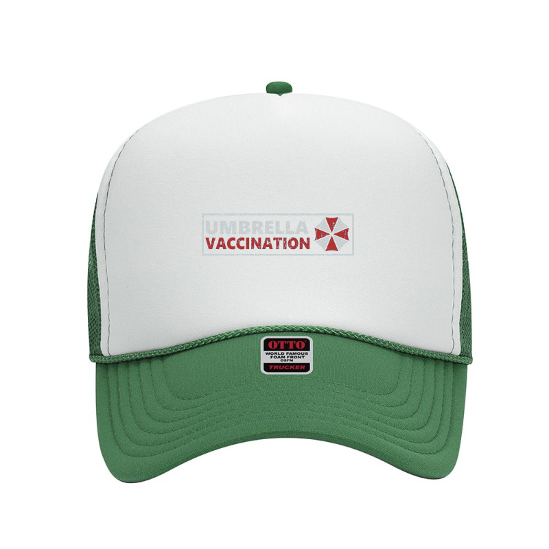 Umbrella Vaccination Foam Trucker Hat by kudunakam | Artistshot