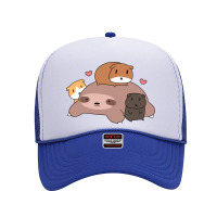 Sloth Loves Guinea Pigs Foam Trucker Hat | Artistshot