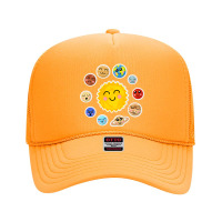 Planet Space Solar System Cute Foam Trucker Hat | Artistshot