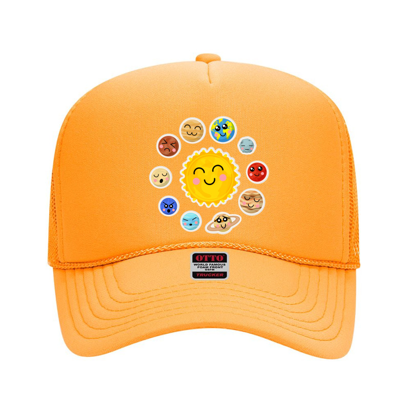 Planet Space Solar System Cute Foam Trucker Hat by gani-75 | Artistshot