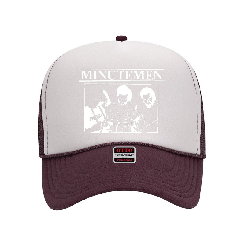 Minutemen Foam Trucker Hat by New Storage | Artistshot