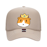 Crown Guinea Pig Face Foam Trucker Hat | Artistshot