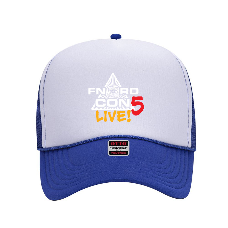 Fnordcon 5 Live! (white Letters) Foam Trucker Hat by larevanisa | Artistshot