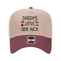 Daddys Little Side Kick Adjustable Baseball Cap | Artistshot