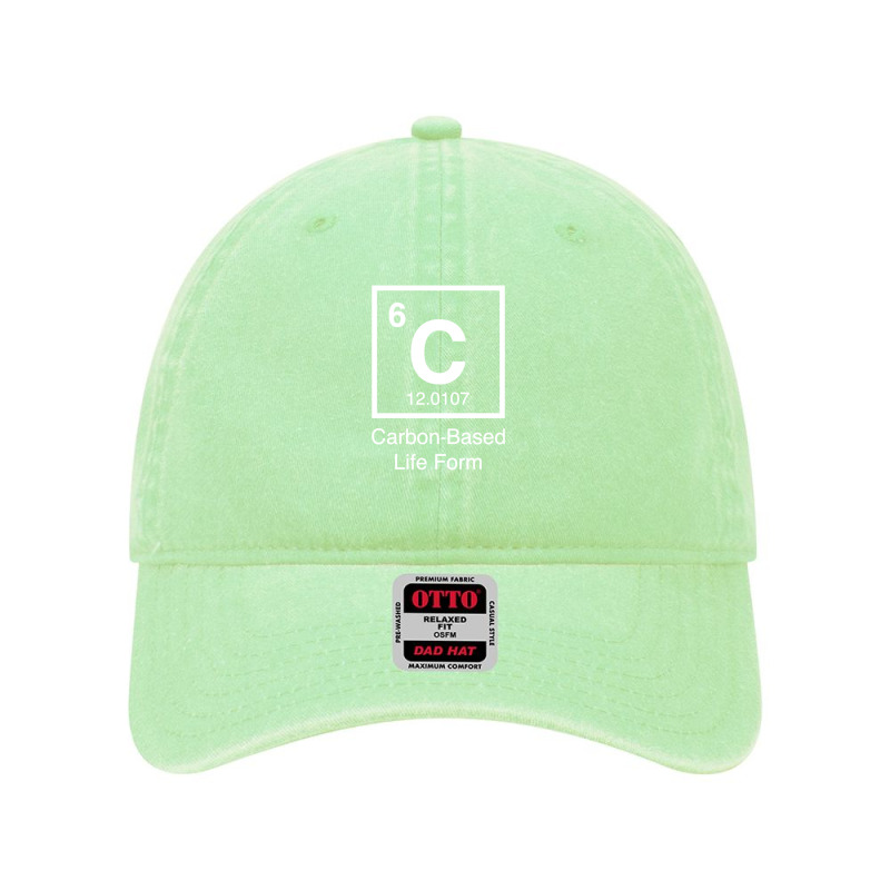 Carbon Based Life Form Funny Dyed Cap | Artistshot