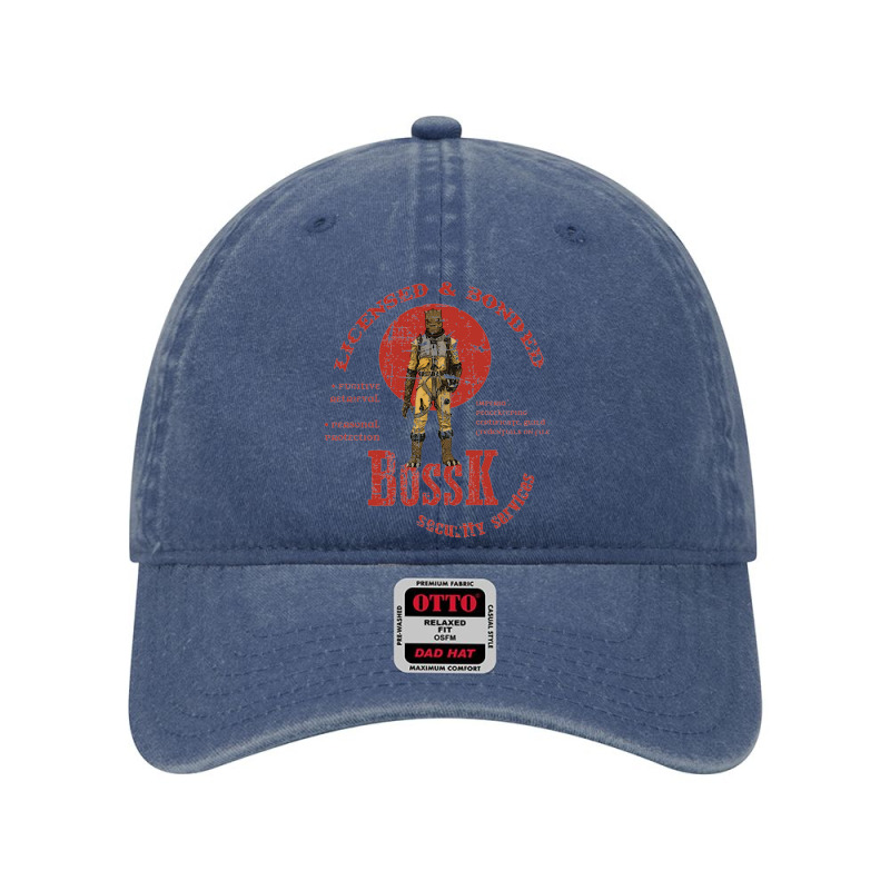 Bossk Security Services Distressed   Bossk Dyed Cap by bazgrafton | Artistshot