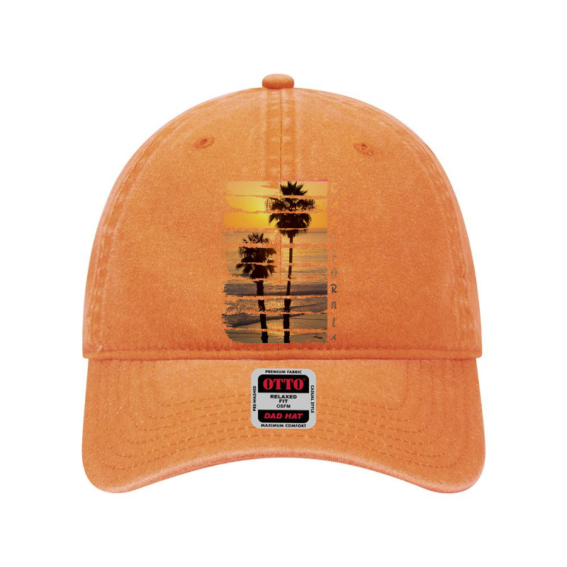 California Beach Paradise T  Shirtcalifornia Beach Vibes Summer Idea T Dyed Cap by delmer | Artistshot