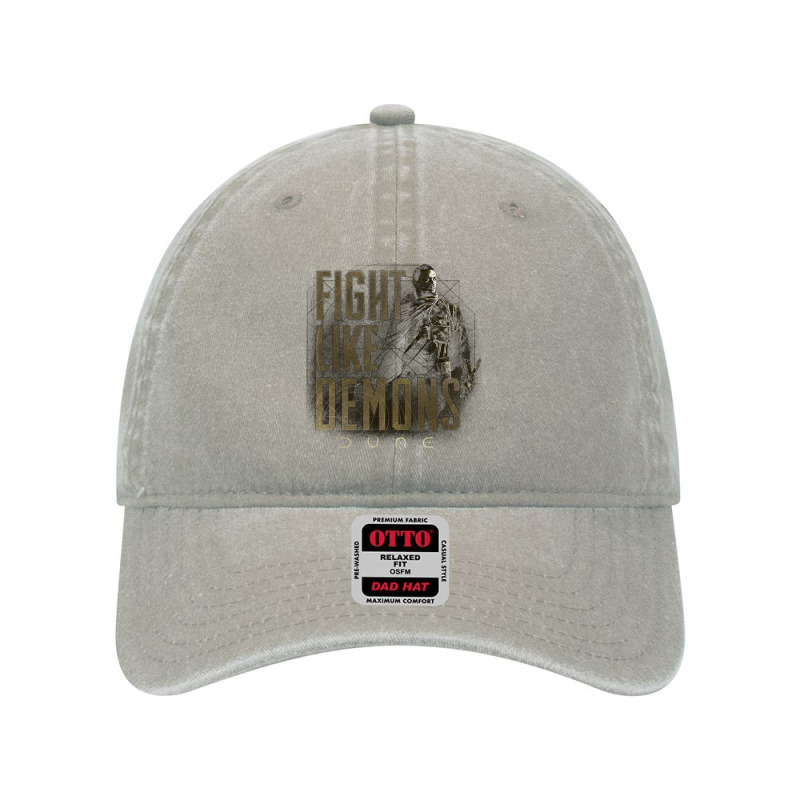 Dune Fight Like Demons Dyed Cap by herbertmccloud | Artistshot