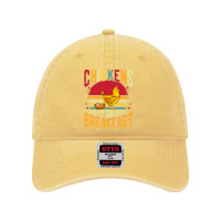 Chicken Cock Chickens The Pet That Poops Breakfast Sarcastic Chicken 9 Dyed Cap | Artistshot