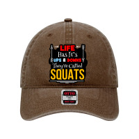 Life Has Its Ups  & Downs Dyed Cap | Artistshot