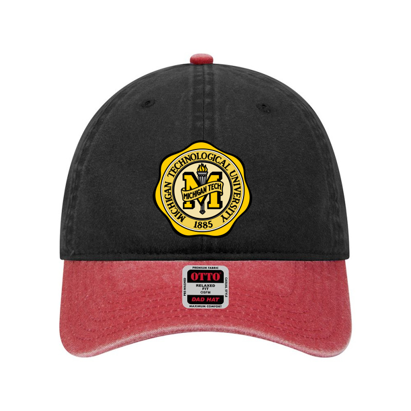 The-michigan-technological-university Dyed Cap | Artistshot