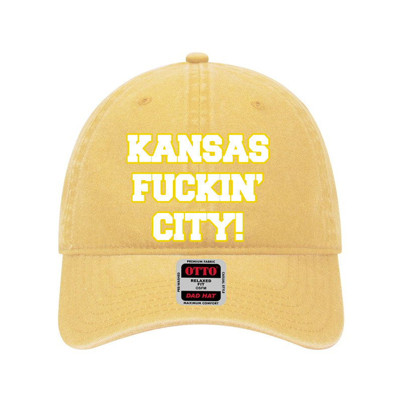 Kansas Fvckin City Dyed Cap | Artistshot