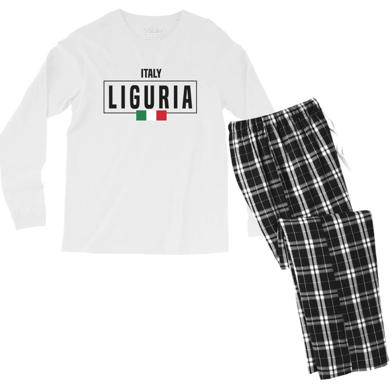 Liguria Men's Long Sleeve Pajama Set | Artistshot