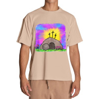 Tie Dye Jesus Cross Funny Christian Easter Day Religious Mask Urban Heavy T-shirt | Artistshot