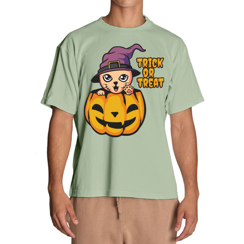 Halloween T  Shirt Cat Halloween T  Shirt Urban Heavy T-shirt | Artistshot