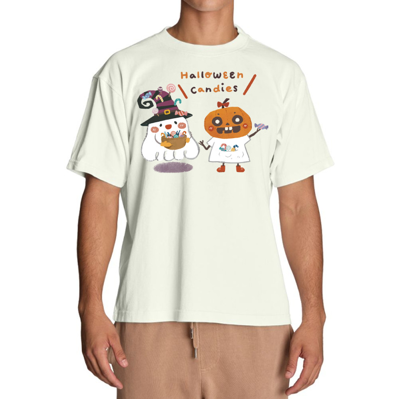 Halloween T  Shirt Halloween Candies T  Shirt Urban Heavy T-shirt | Artistshot