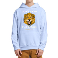 Don't Fear The Lions Daniel 627 Bible Graphic Music Urban Pullover Hoodie | Artistshot