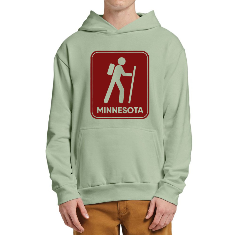 Hike Minnesota Urban Pullover Hoodie by MickeyMouse | Artistshot