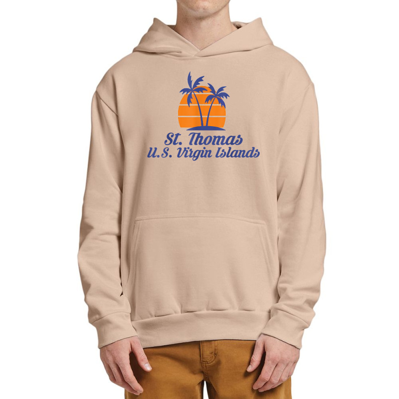 St. Thomas Us Virgin Islands Caribbean Beach Travel Country T Shirt Urban Pullover Hoodie by AdvaitaLanderos | Artistshot