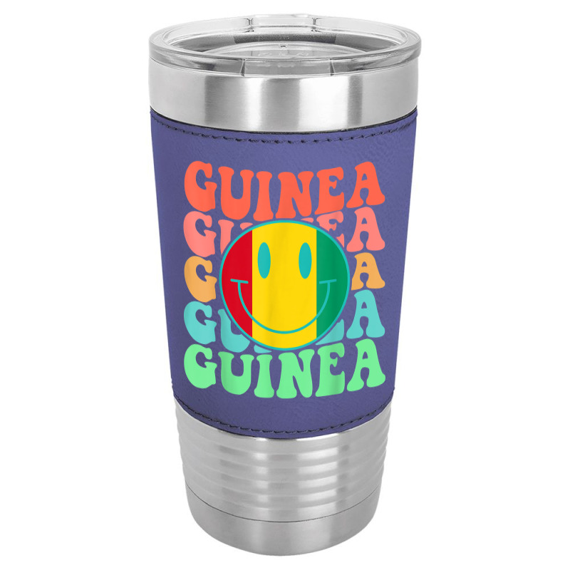 Retro Guinea Guinean Flag Mens Womens Kids T Shirt Leatherette Tumbler | Artistshot