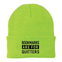 Bookmarks Are For Quitters Beanie | Artistshot