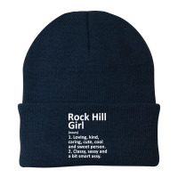 Rock Hill Girl Mo Missouri Funny City Home Roots Gift Beanie | Artistshot