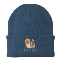 Dog Beautiful Yorkshire Terrier Especially For Yorkie Dog Lovers Puppy Beanie | Artistshot