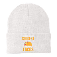 Clinical Trials Suggest That I Should Eat More Tacos Beanie | Artistshot