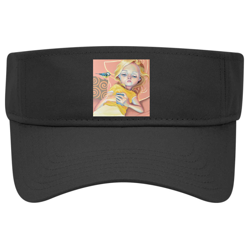 Giclee - Little Voice Visor Hat | Artistshot