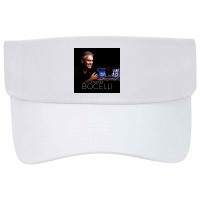 Andrea Bocelli - Italian Operatic Tenor And Multi-instrumentalist Visor Hat | Artistshot