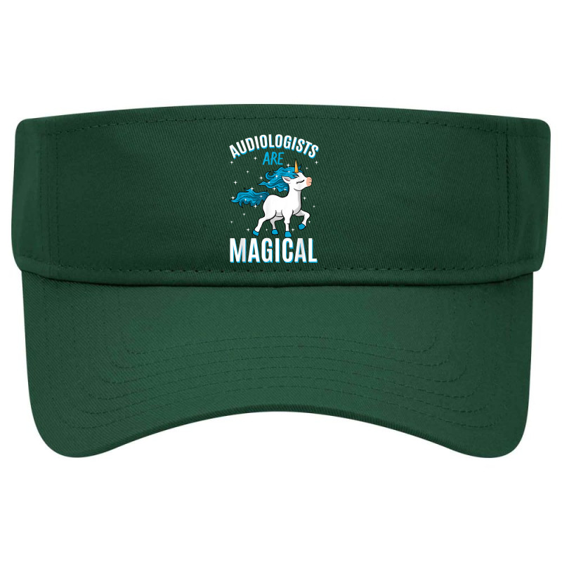 Audiologists Are Magical Unicorn Job Audiology Profession T Shirt Visor hat by saldeenshakir | Artistshot