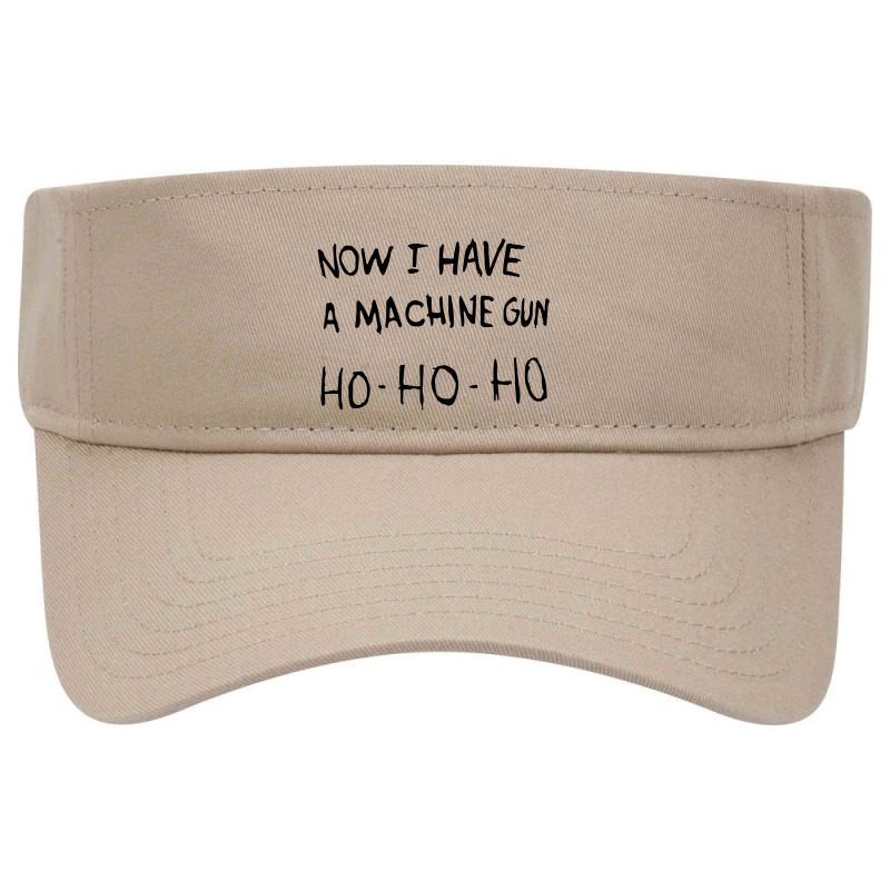 Now I Have A Machine Gun Visor hat by Mozza | Artistshot