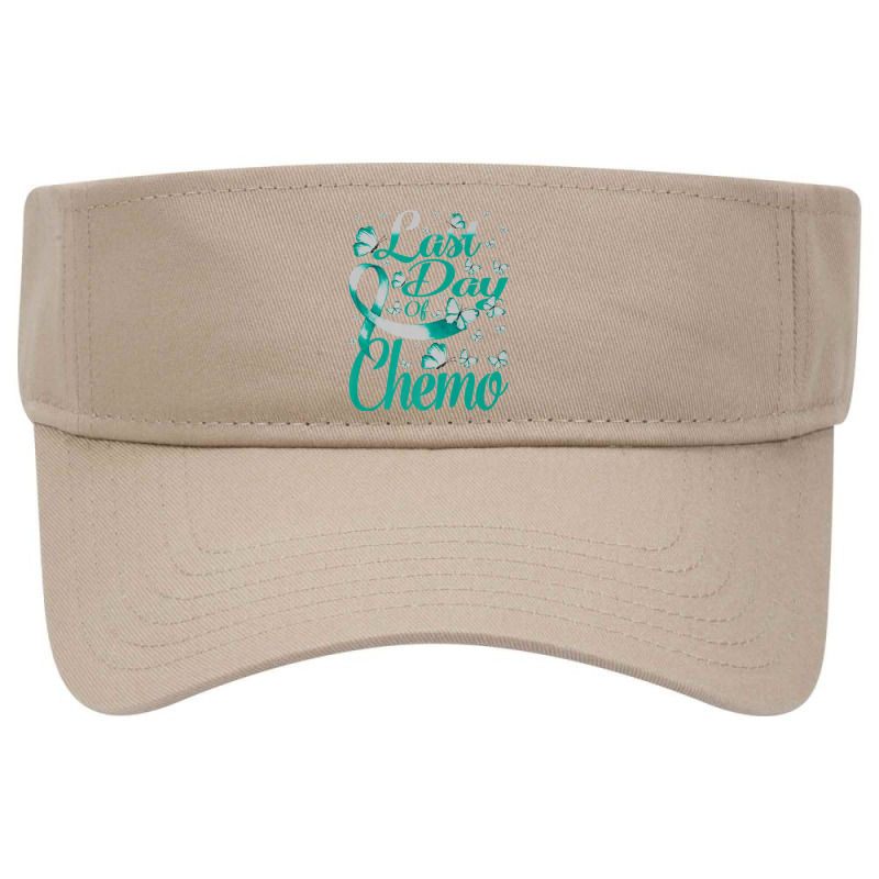 Last Day Of Chemo Myasthenia Gravis Awareness Butterfly Premium T Shir Visor Hat | Artistshot