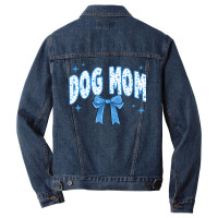 Dog Mom Coquette Men Denim Jacket | Artistshot