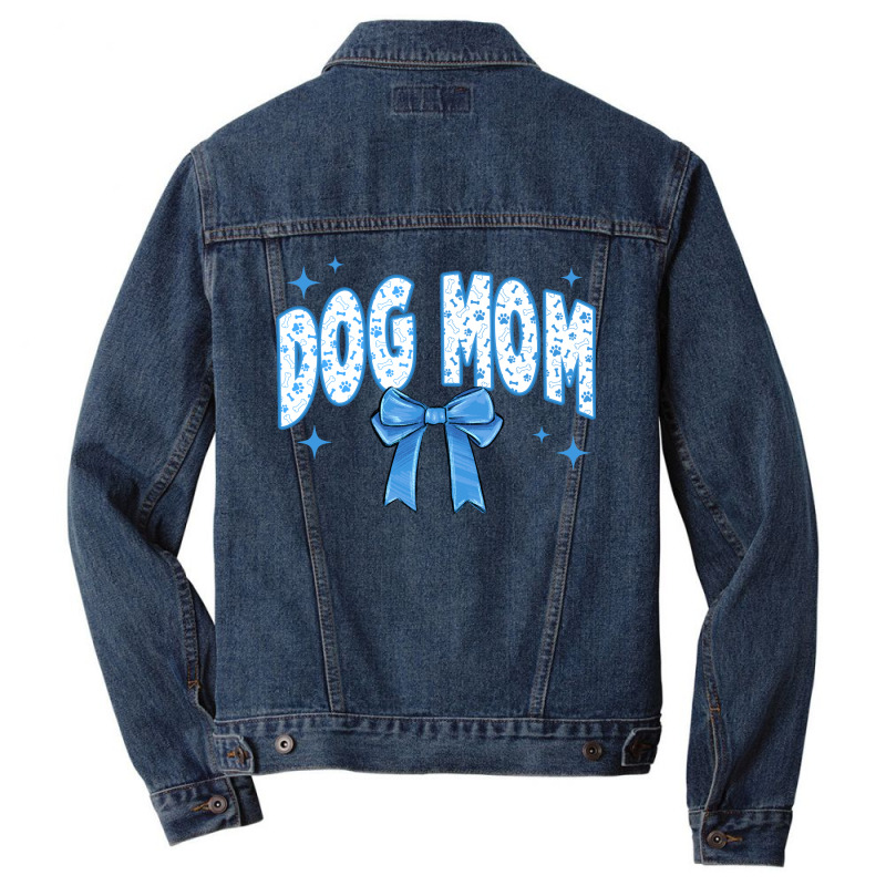 Dog Mom Coquette Men Denim Jacket by Oma's Magic World | Artistshot