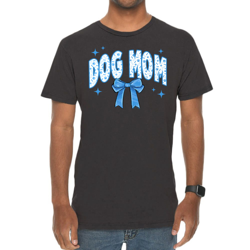 Dog Mom Coquette Vintage T-Shirt by Oma's Magic World | Artistshot