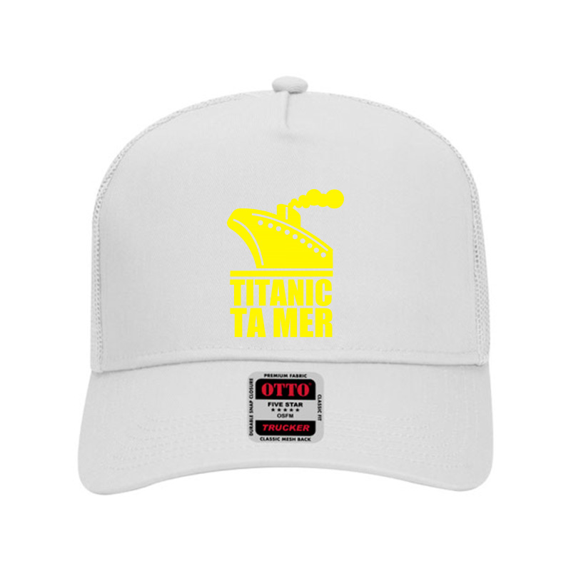 Titanic Ta Mer Mesh Back Trucker Hat by Specstore | Artistshot