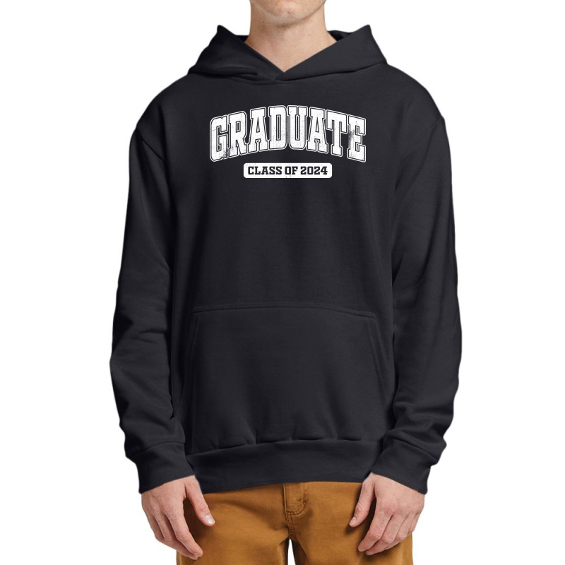 Graduate Class Of 2024 Urban Pullover Hoodie | Artistshot