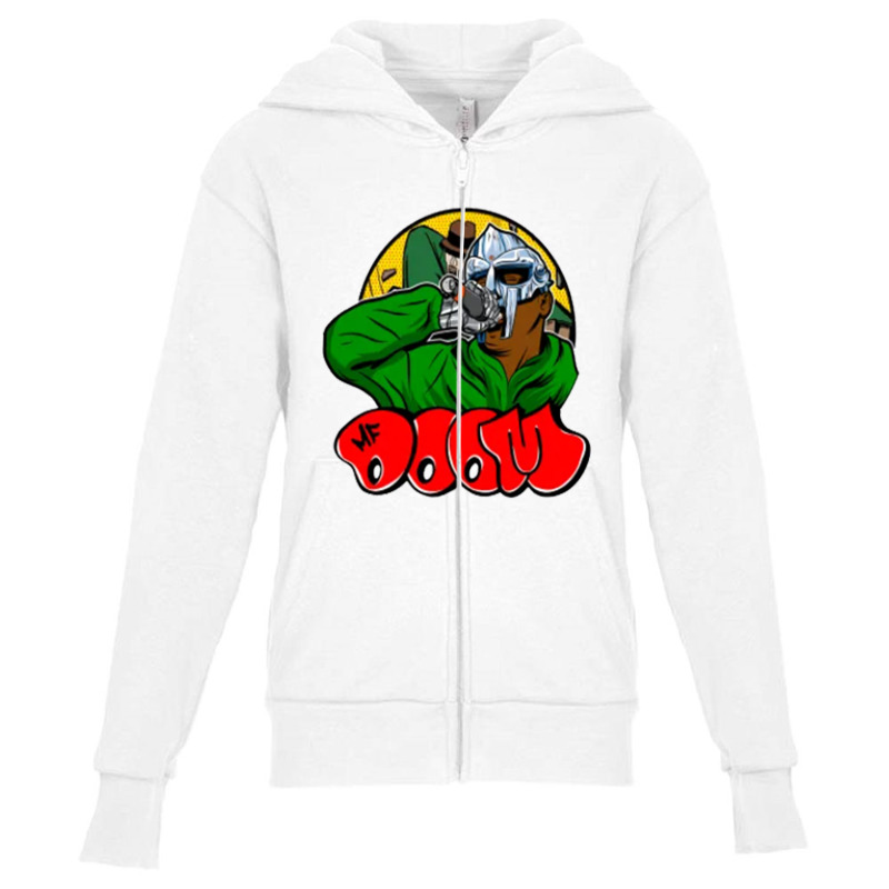 Doom Youth Zipper Hoodie by asugiarto | Artistshot