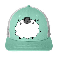 Dancing Headphones Sheep Snapback Trucker Cap | Artistshot