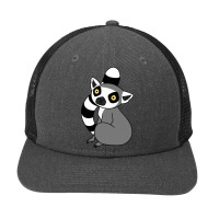 Ring Tailed Lemur Sitting Snapback Trucker Cap | Artistshot