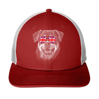 Rottweiler T  Shirt Rottweiler United Kingdom Flag Sunglass T  Shirt Snapback Trucker Cap | Artistshot