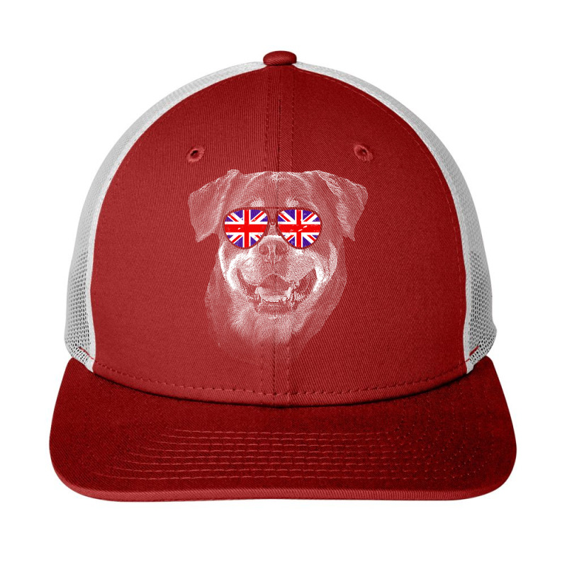 Rottweiler T  Shirt Rottweiler United Kingdom Flag Sunglass T  Shirt Snapback Trucker Cap by deionschaefer81 | Artistshot