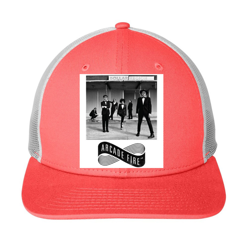 #arcade Fire Suburbs Tour 2022 Snapback Trucker Cap by zirdunzard | Artistshot