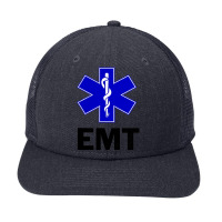 Emt Ems Paramedic Star Of Life Caduceus T Shirt Snapback Trucker Cap | Artistshot