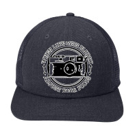 Photographer Vintage Camera Funny Snapback Trucker Cap | Artistshot