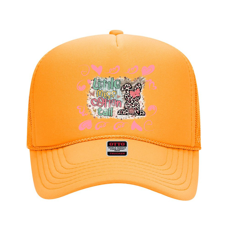 Cute Easter Bunny Easter Little Miss Cotton Tail Foam Trucker Hat | Artistshot