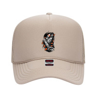 Oriental Girl — Japanese Art Foam Trucker Hat | Artistshot