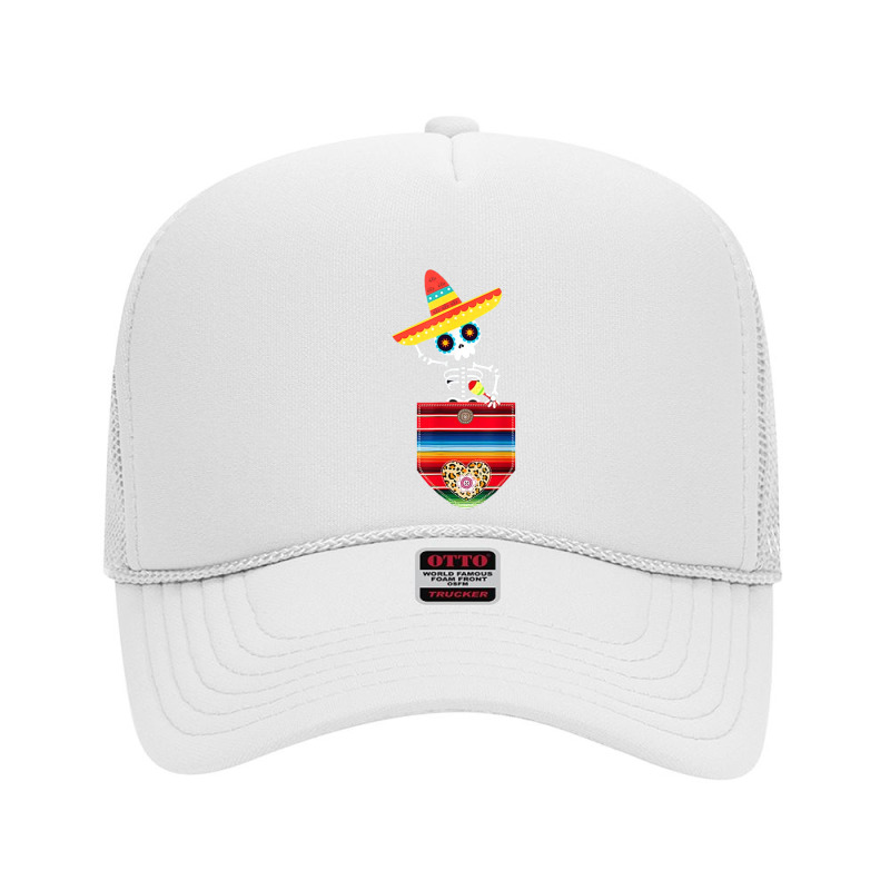 Calaca Blanket Serape Mexican Foam Trucker Hat by Star Store | Artistshot