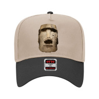 Easter Island Moai Statue Monolith World Mystery Adjustable Baseball Cap | Artistshot